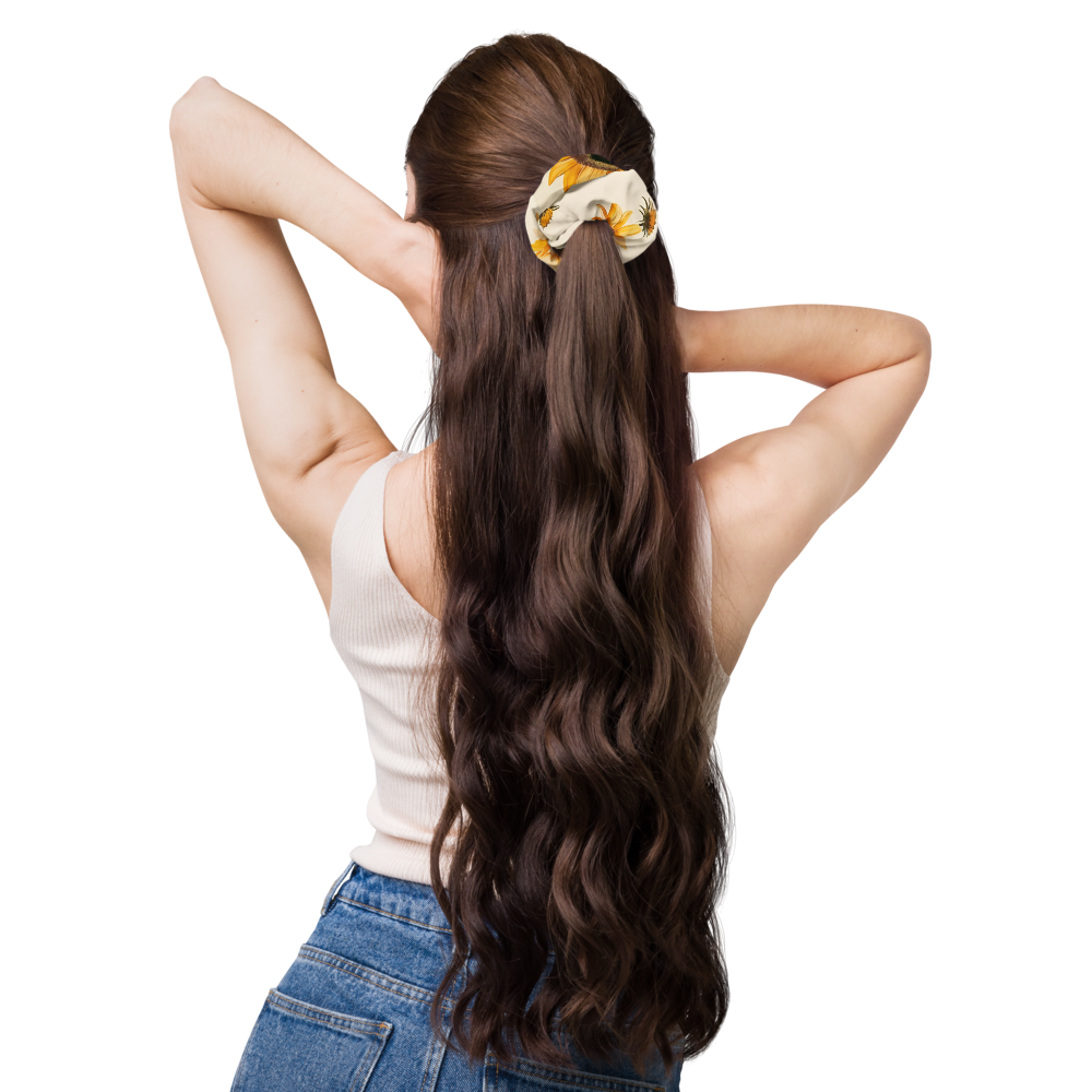 Sunflower Scrunchie