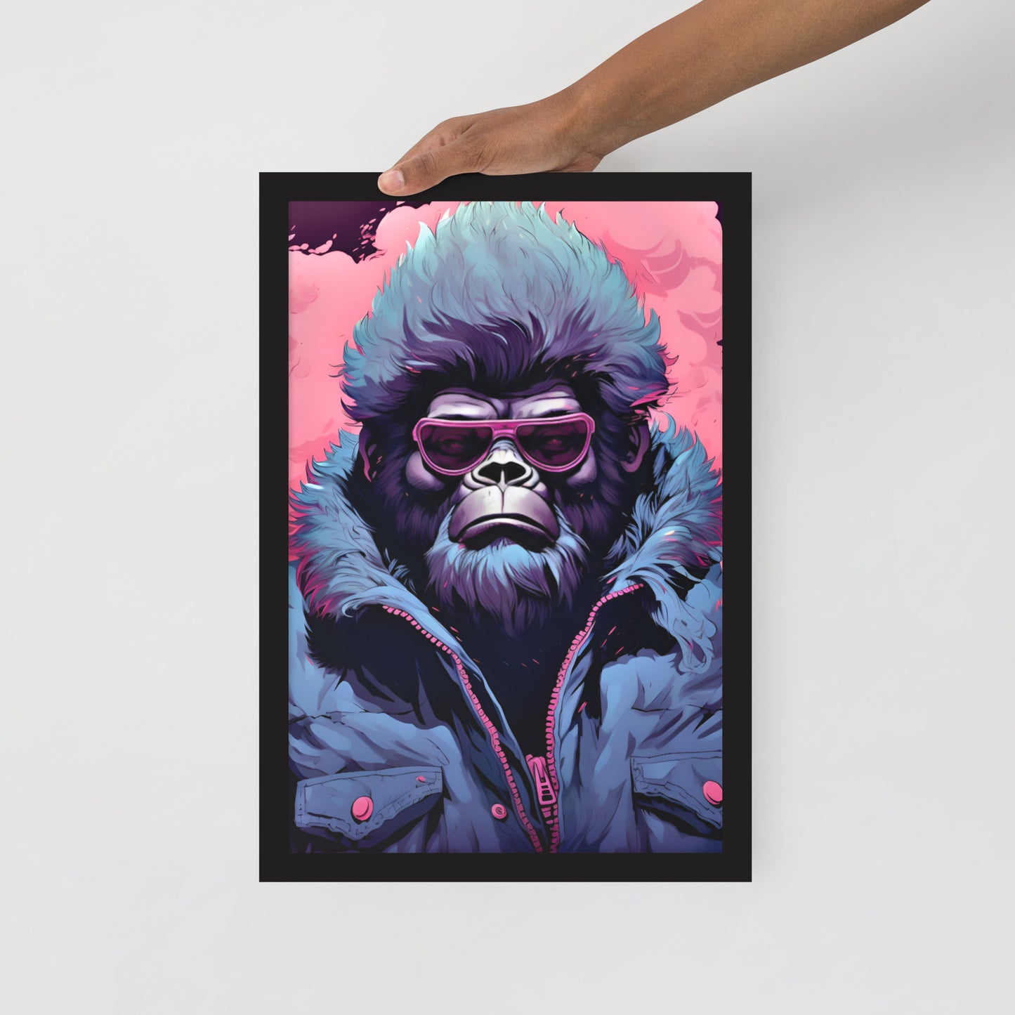 Monkey around with style (Amazing Poster wall frame) Free Shipping!