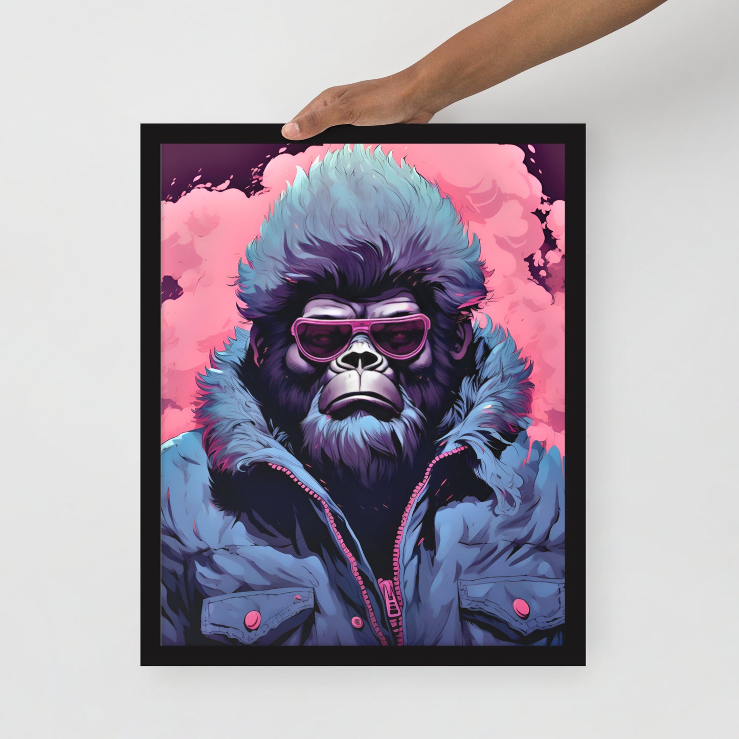 Monkey around with style (Amazing Poster wall frame) Free Shipping!