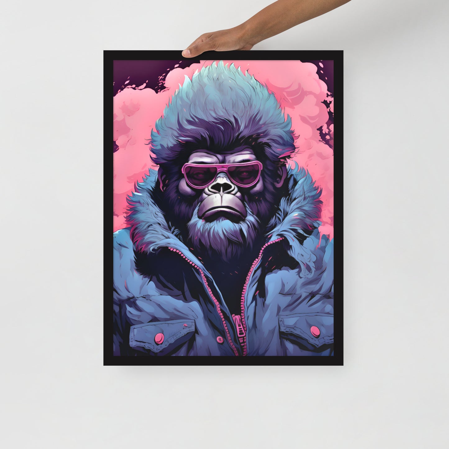 Monkey around with style (Amazing Poster wall frame) Free Shipping!