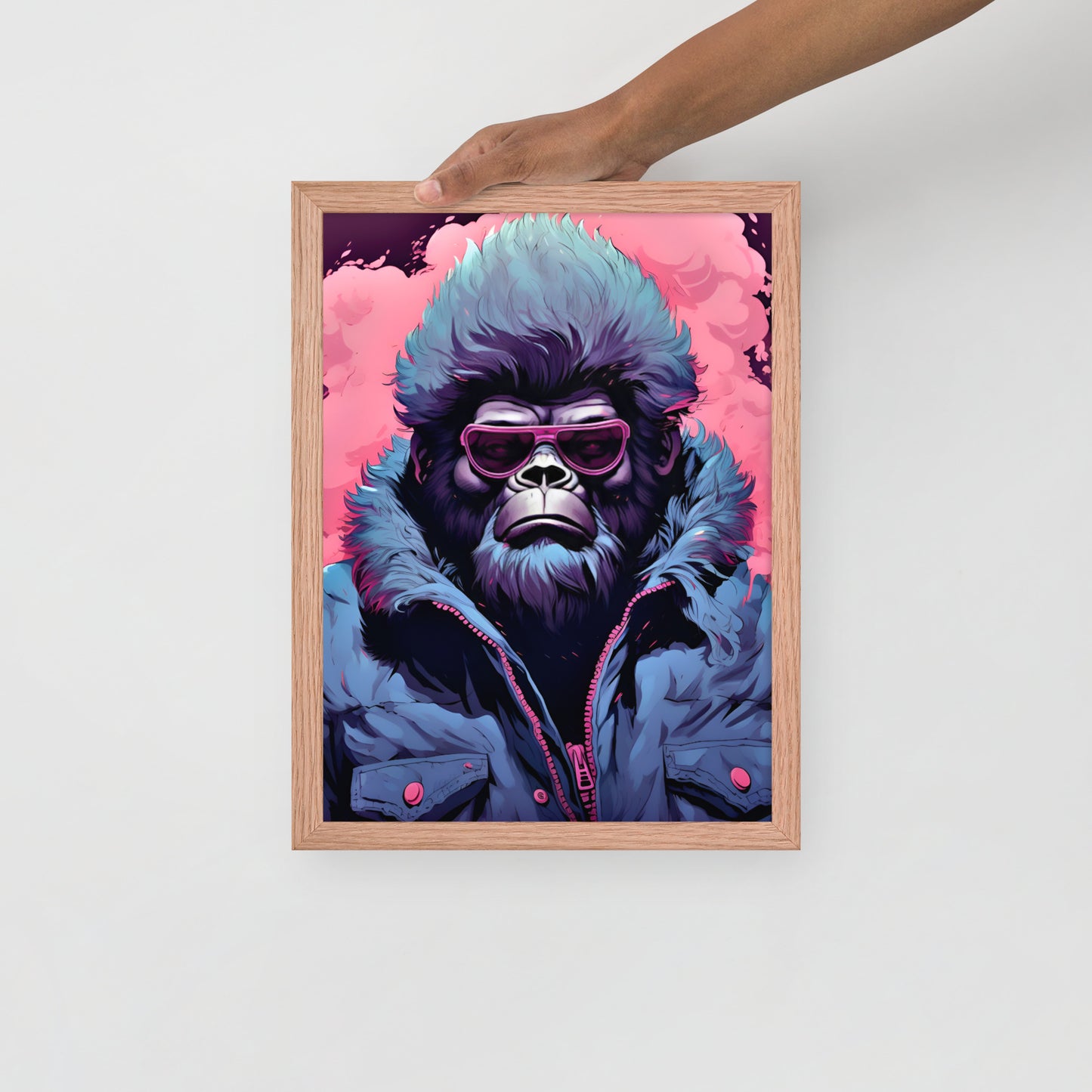 Monkey around with style (Amazing Poster wall frame) Free Shipping!