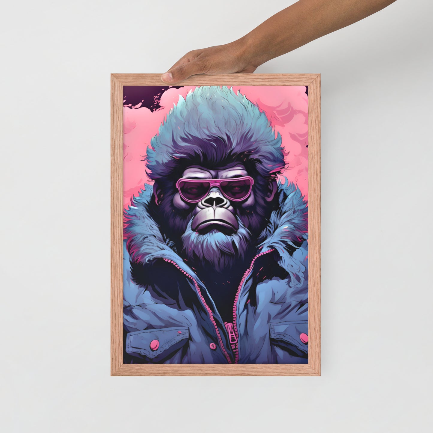 Monkey around with style (Amazing Poster wall frame) Free Shipping!