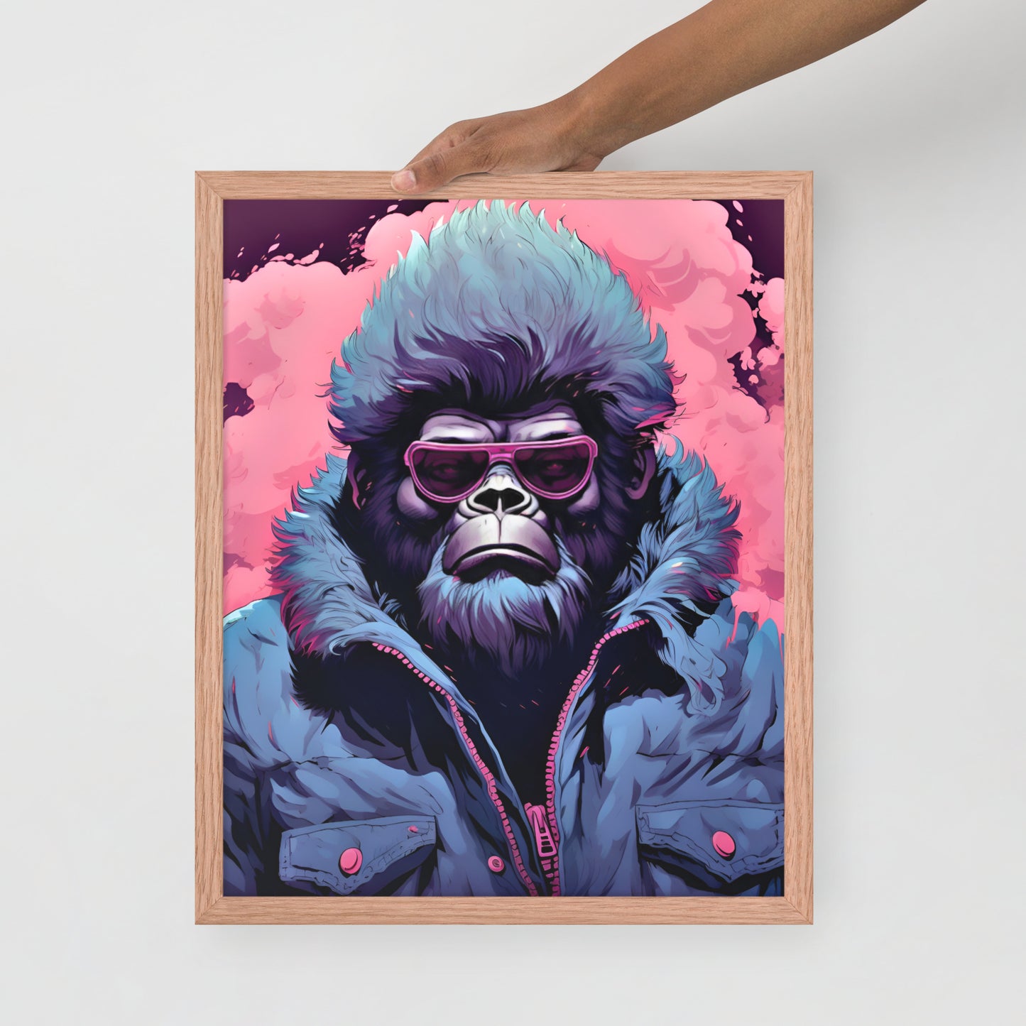 Monkey around with style (Amazing Poster wall frame) Free Shipping!