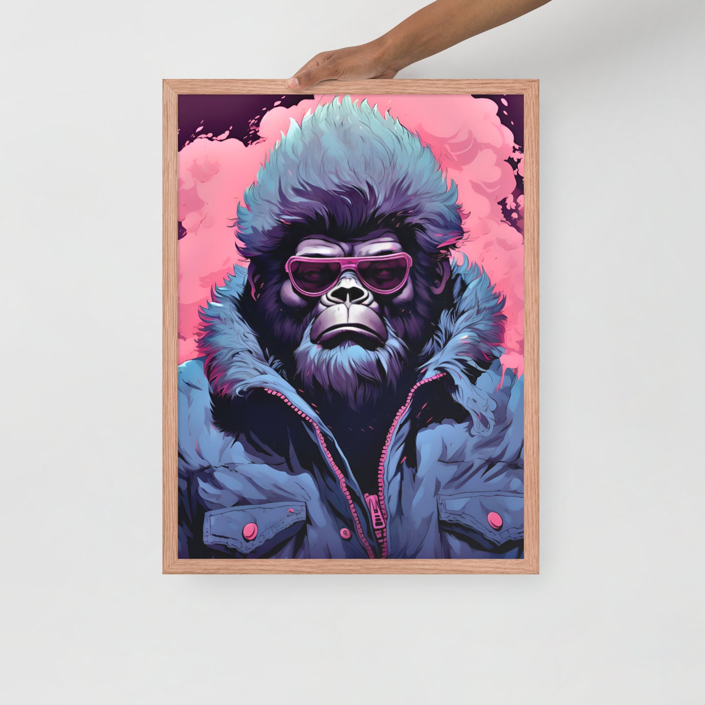 Monkey around with style (Amazing Poster wall frame) Free Shipping!