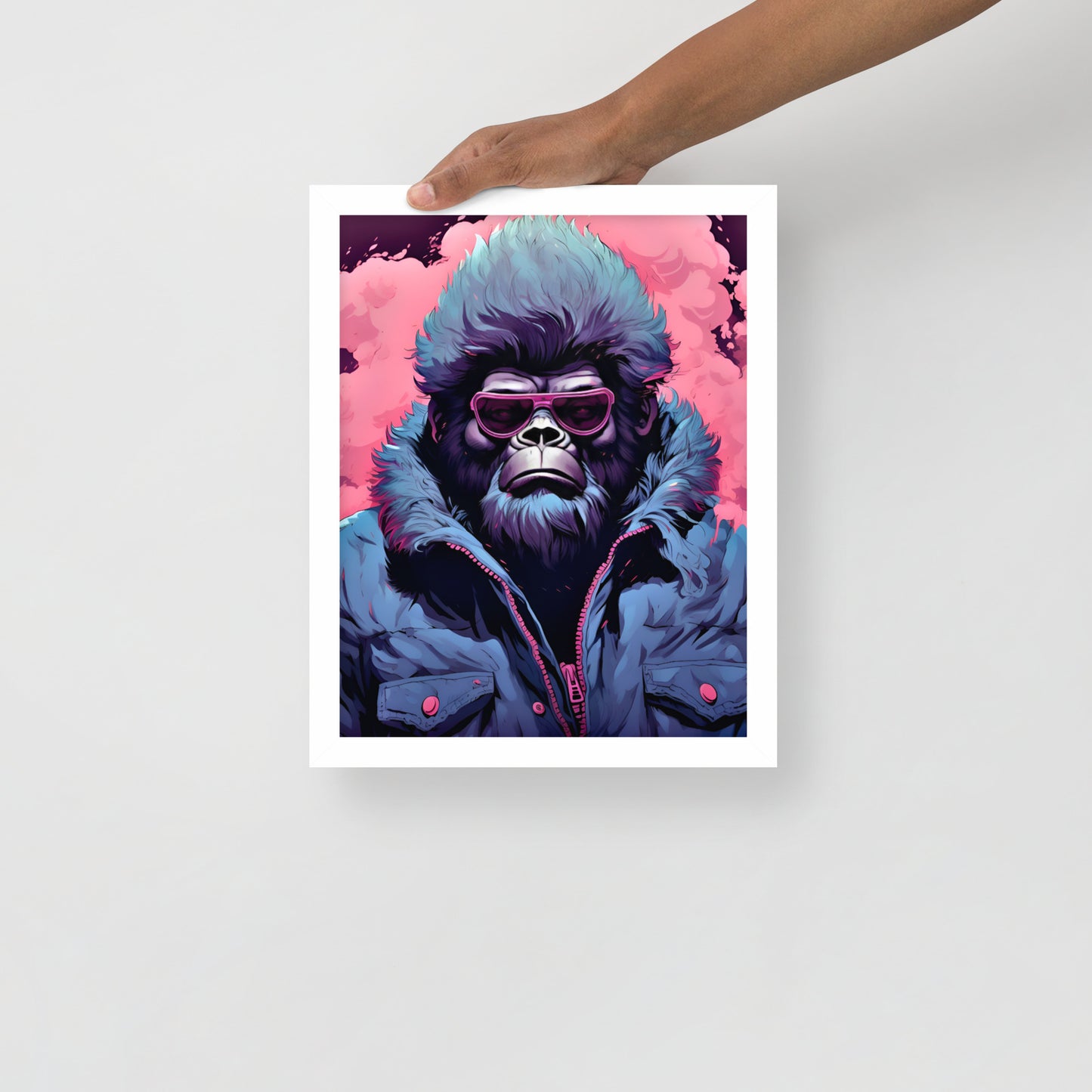 Monkey around with style (Amazing Poster wall frame) Free Shipping!