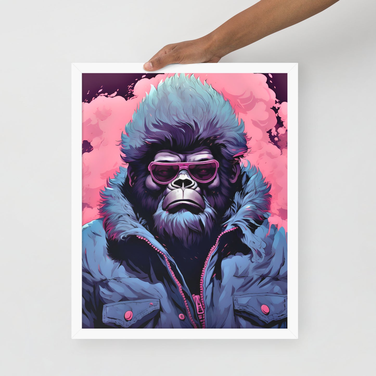 Monkey around with style (Amazing Poster wall frame) Free Shipping!