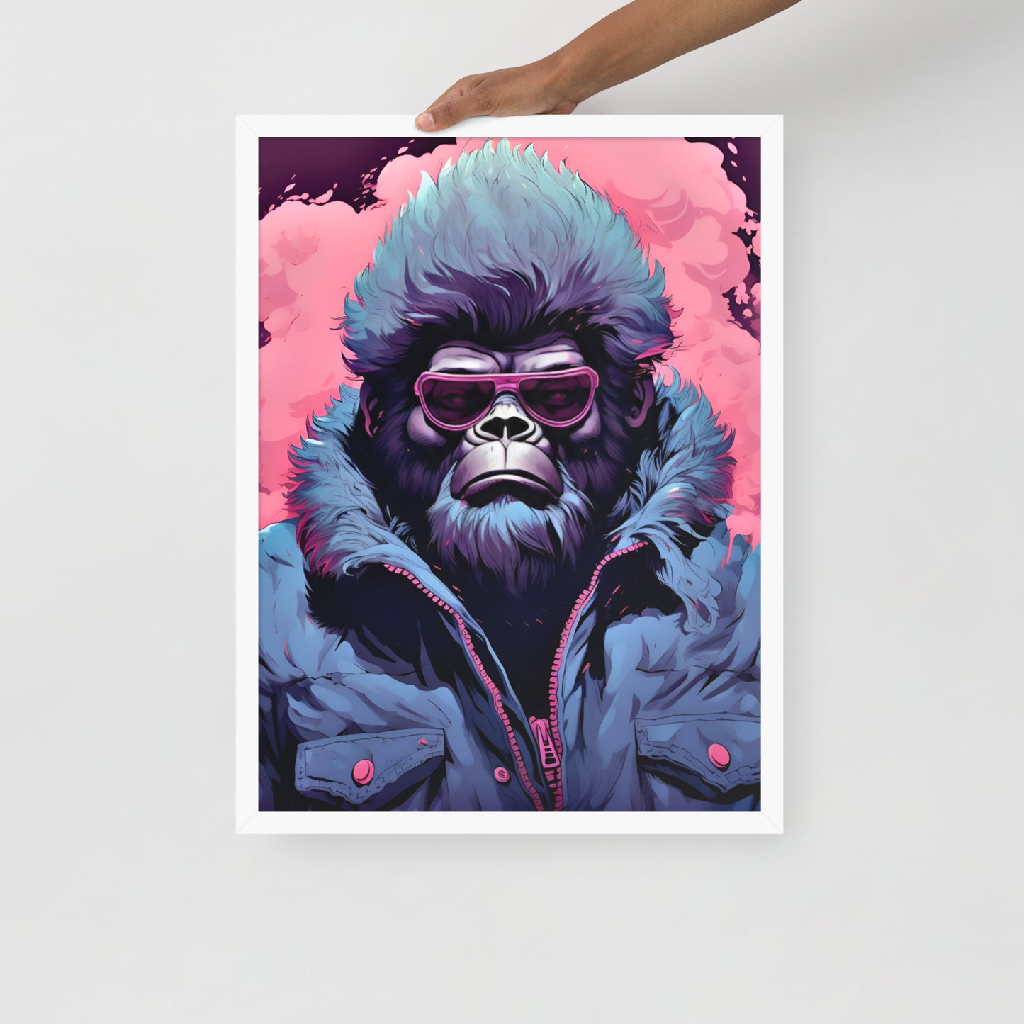 Monkey around with style (Amazing Poster wall frame) Free Shipping!