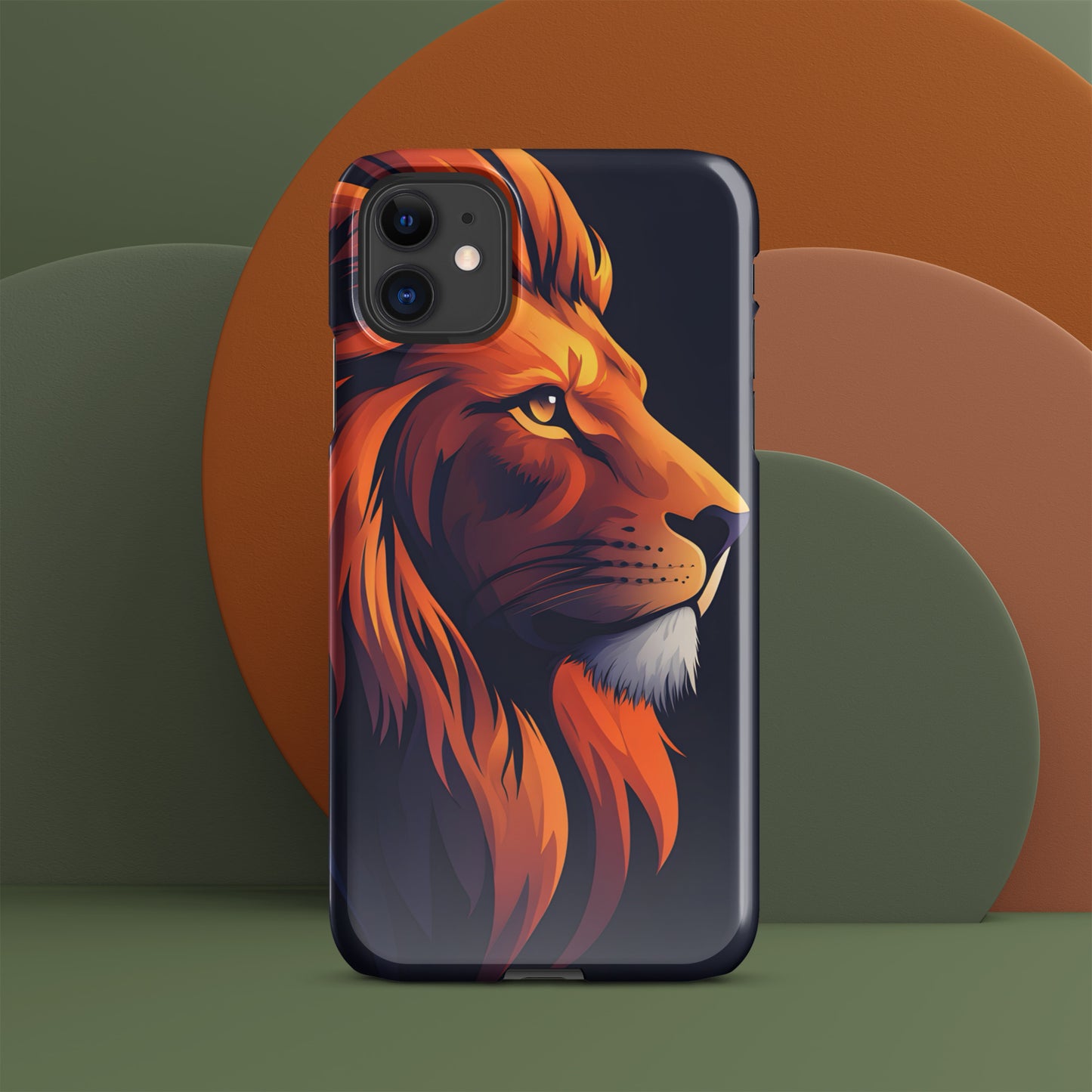 Unleash Your Wild Side: Bold Lion iPhone Case