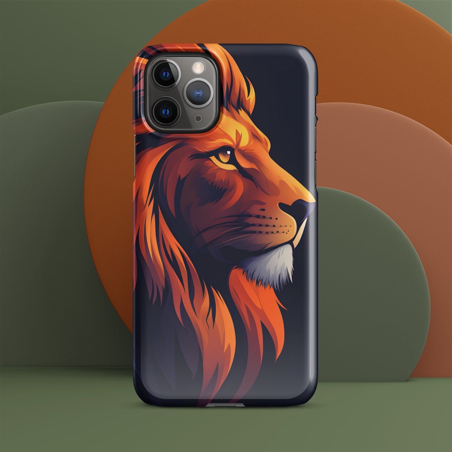 Unleash Your Wild Side: Bold Lion iPhone Case