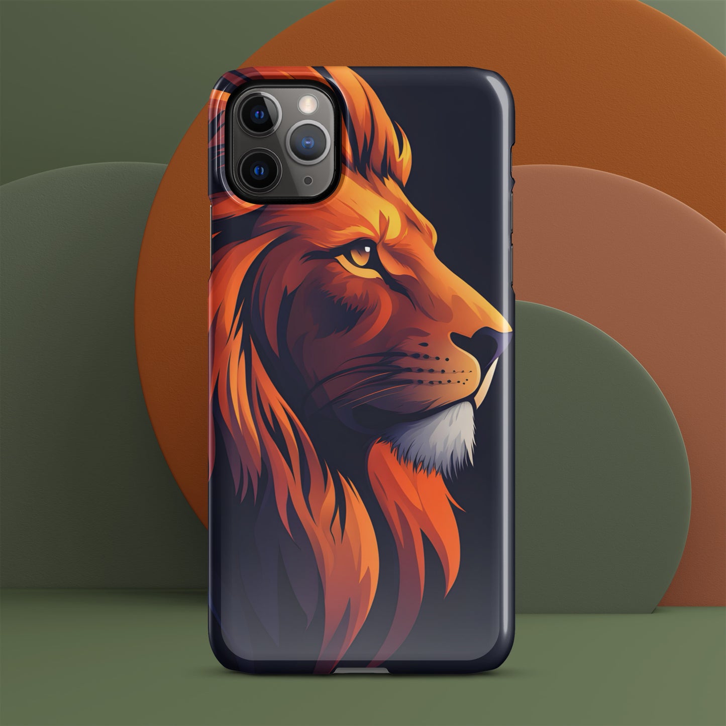 Unleash Your Wild Side: Bold Lion iPhone Case