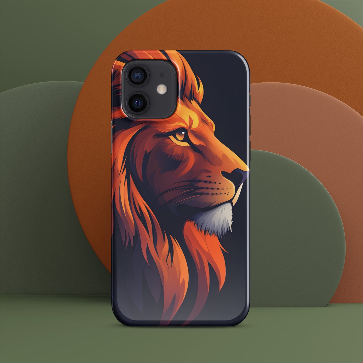 Unleash Your Wild Side: Bold Lion iPhone Case