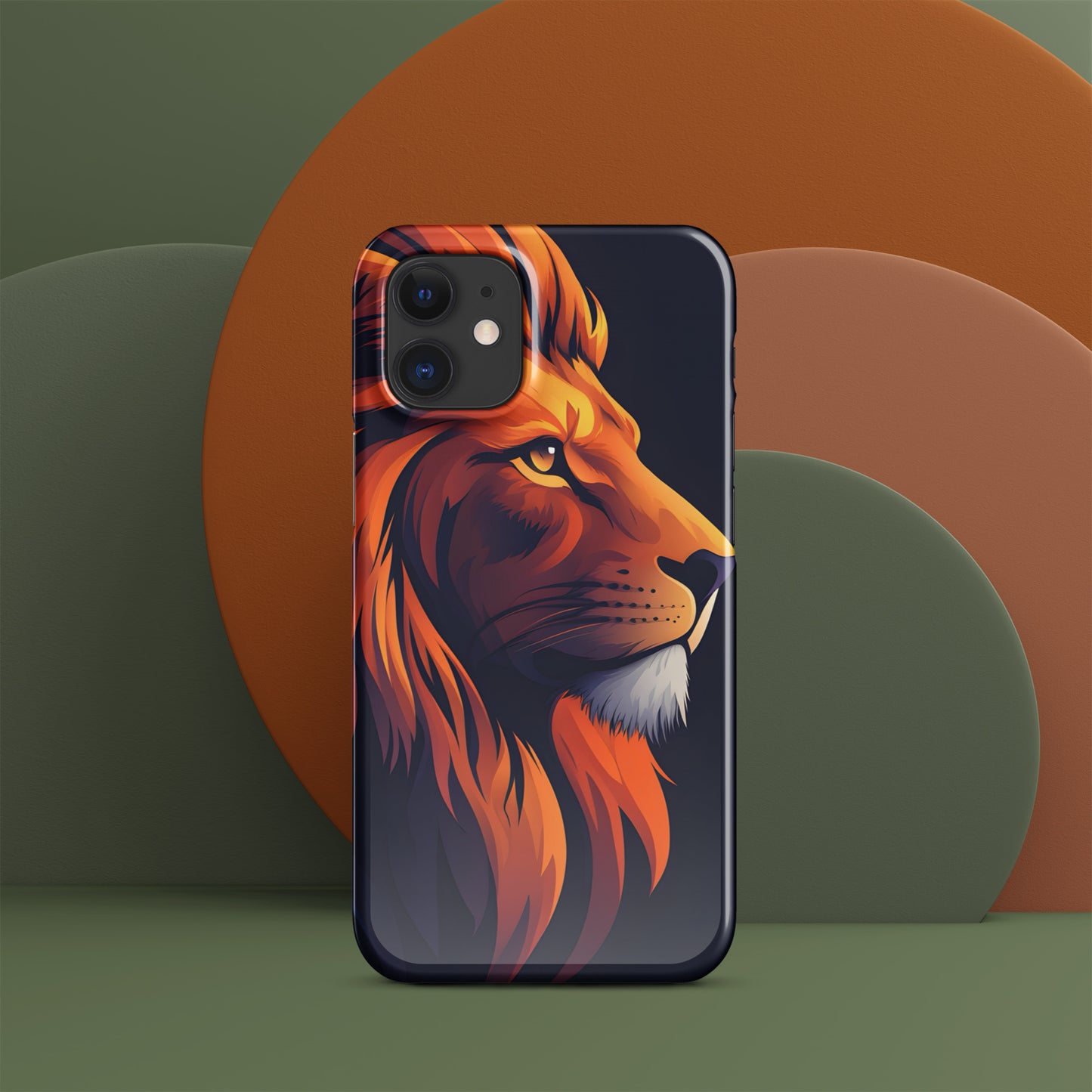 Unleash Your Wild Side: Bold Lion iPhone Case