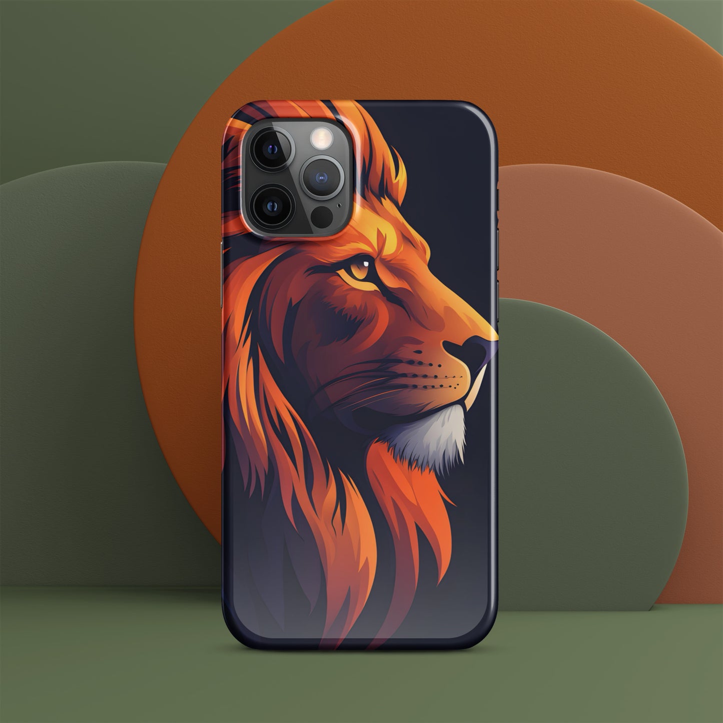 Unleash Your Wild Side: Bold Lion iPhone Case