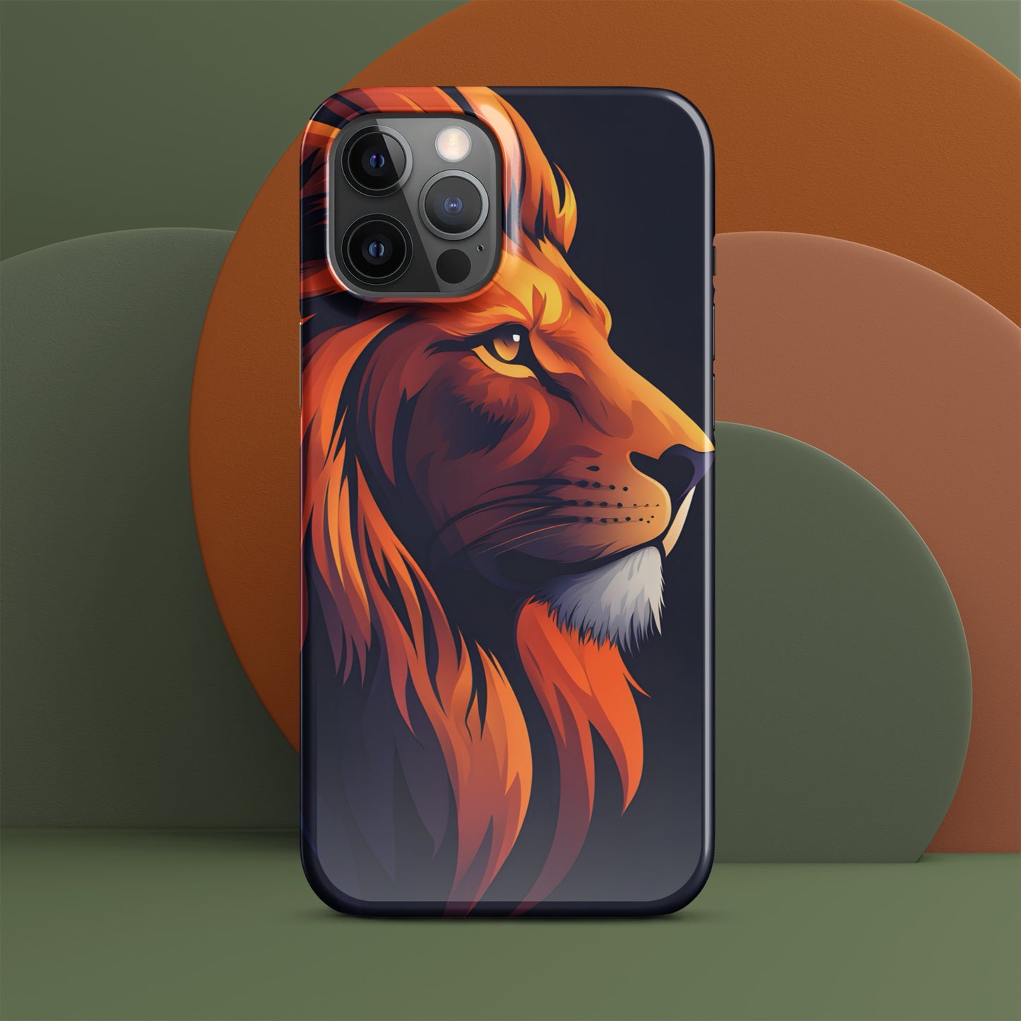 Unleash Your Wild Side: Bold Lion iPhone Case