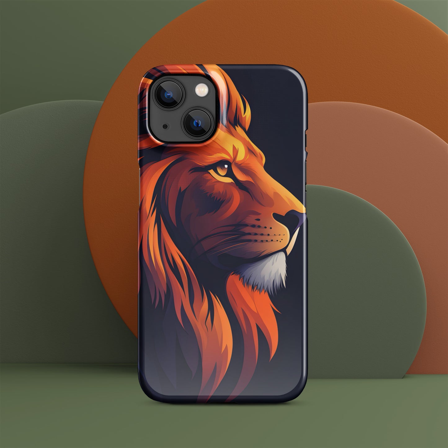 Unleash Your Wild Side: Bold Lion iPhone Case