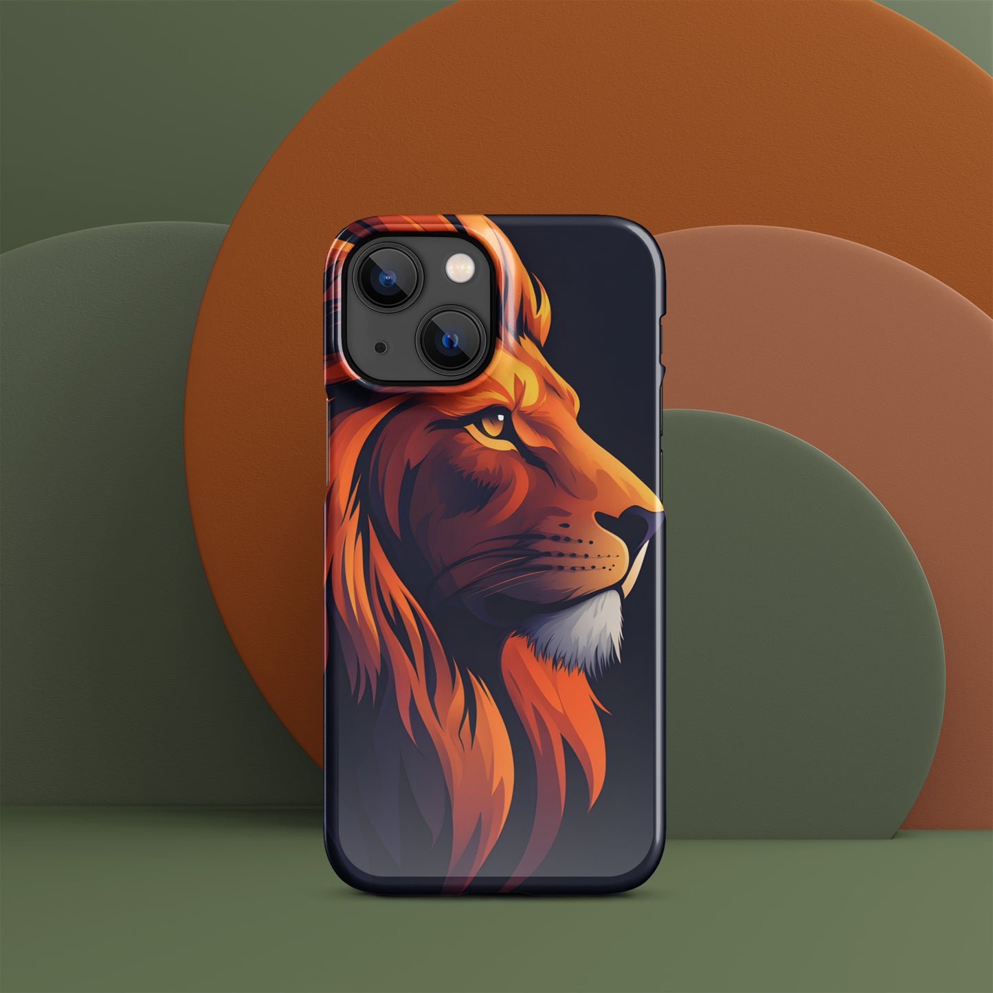 Unleash Your Wild Side: Bold Lion iPhone Case