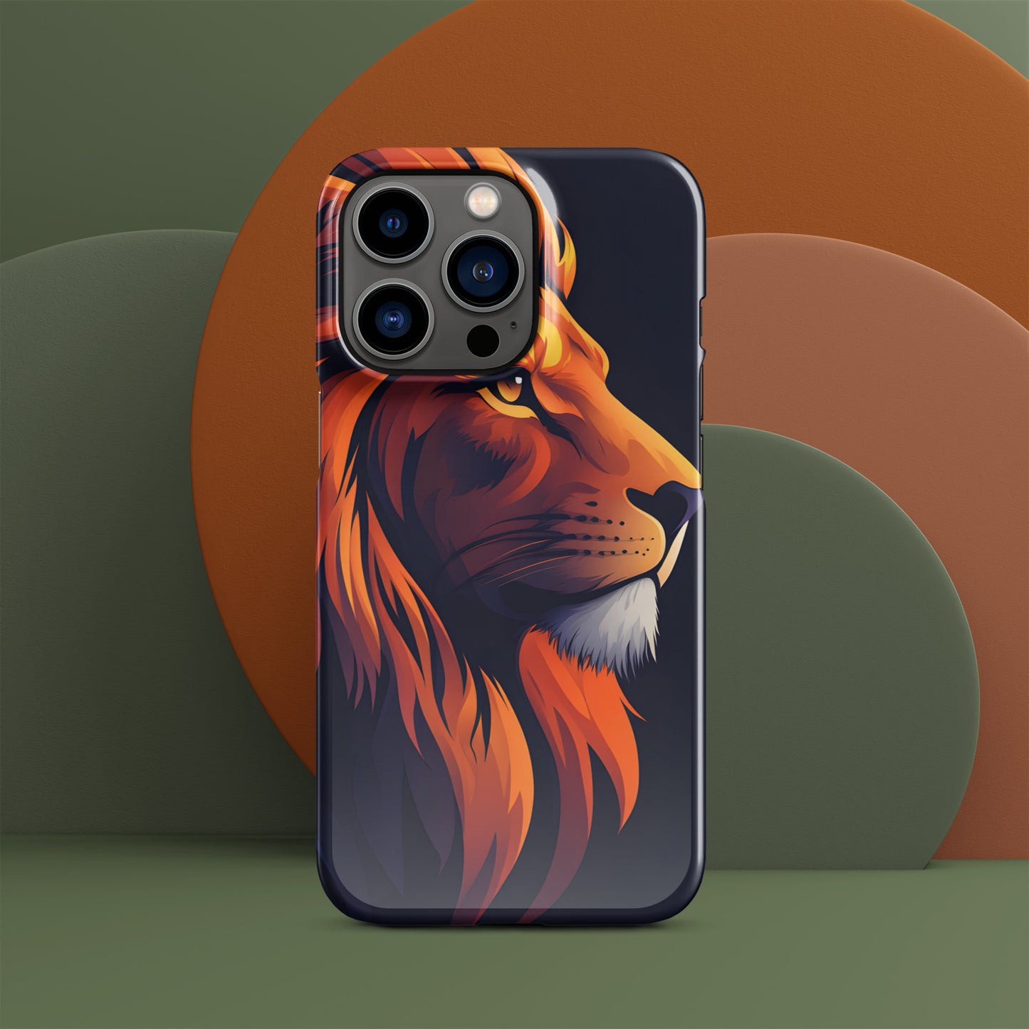 Unleash Your Wild Side: Bold Lion iPhone Case