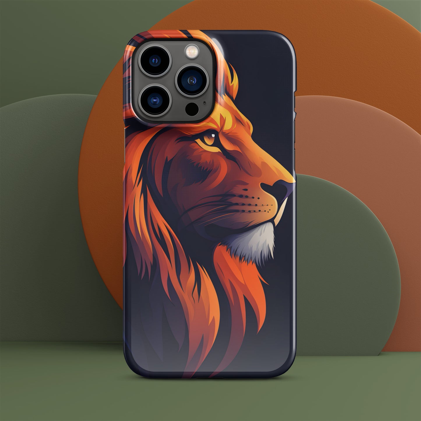 Unleash Your Wild Side: Bold Lion iPhone Case