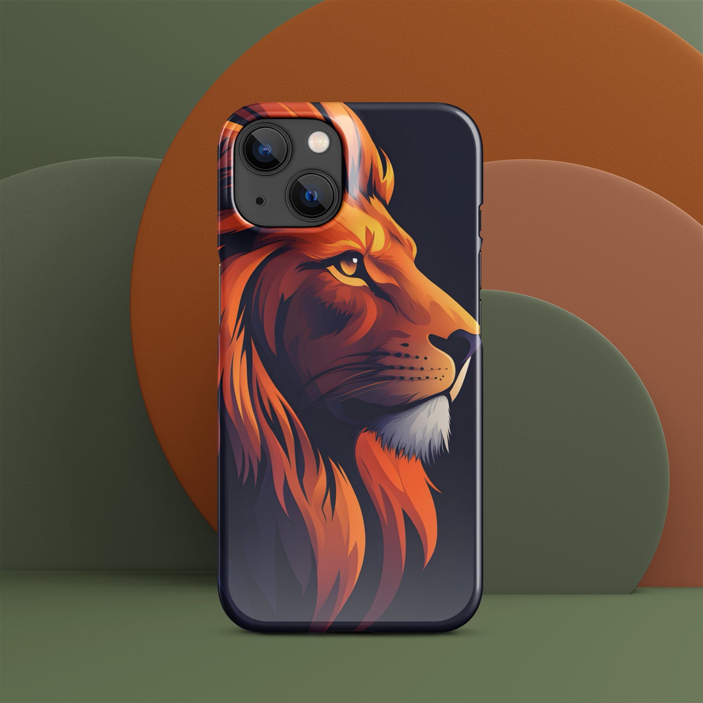 Unleash Your Wild Side: Bold Lion iPhone Case