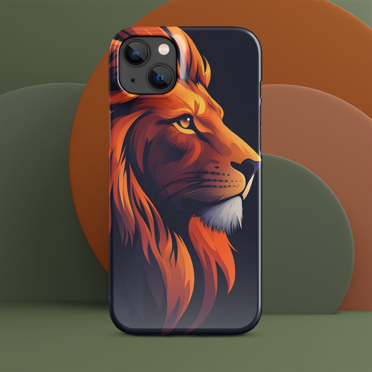 Unleash Your Wild Side: Bold Lion iPhone Case