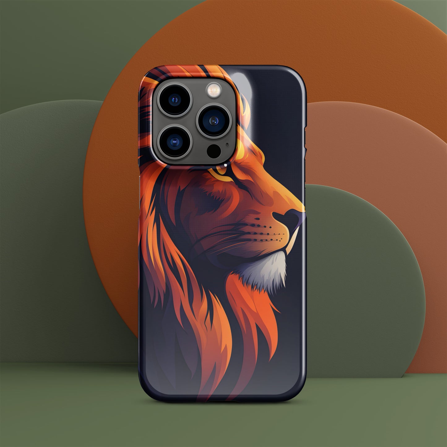 Unleash Your Wild Side: Bold Lion iPhone Case