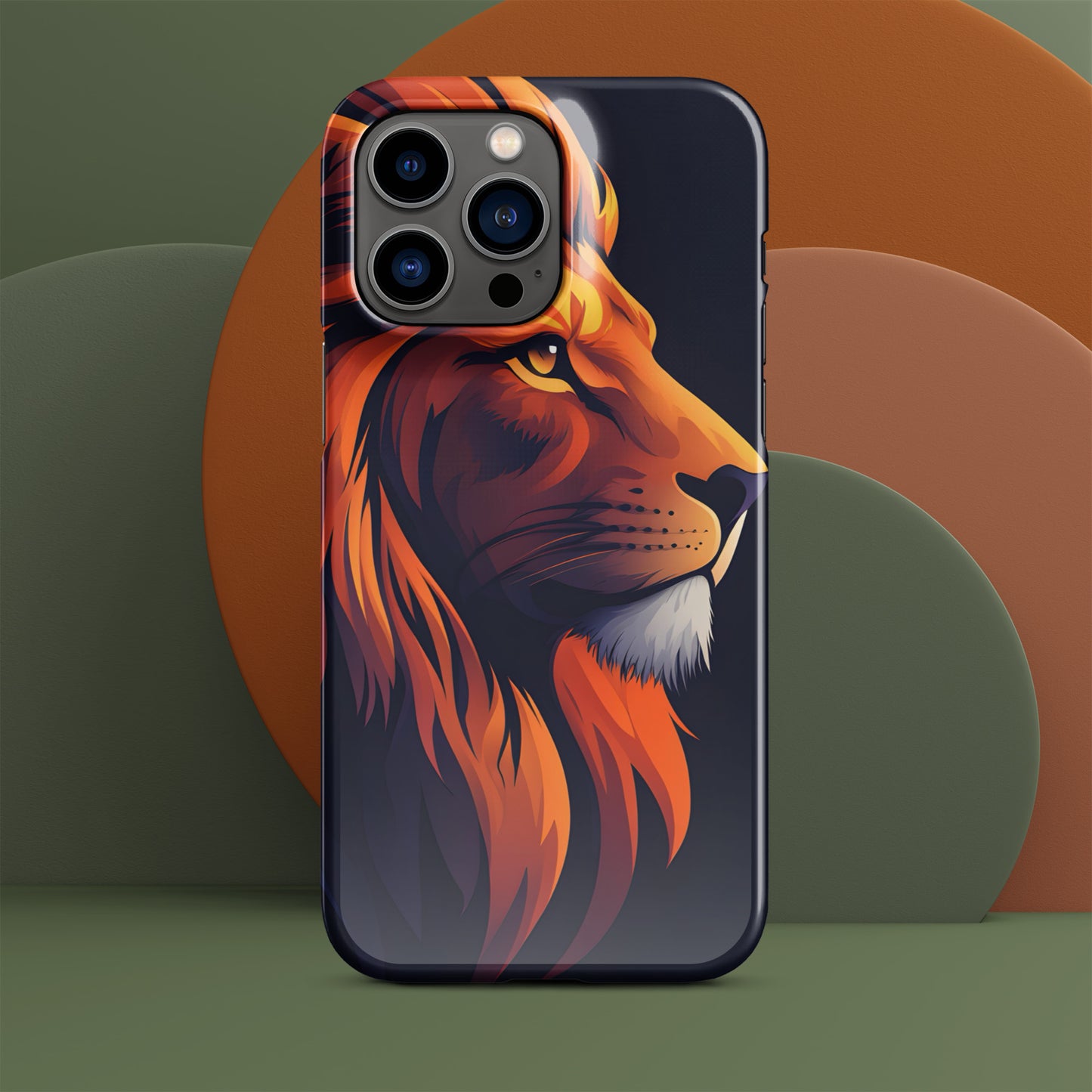 Unleash Your Wild Side: Bold Lion iPhone Case