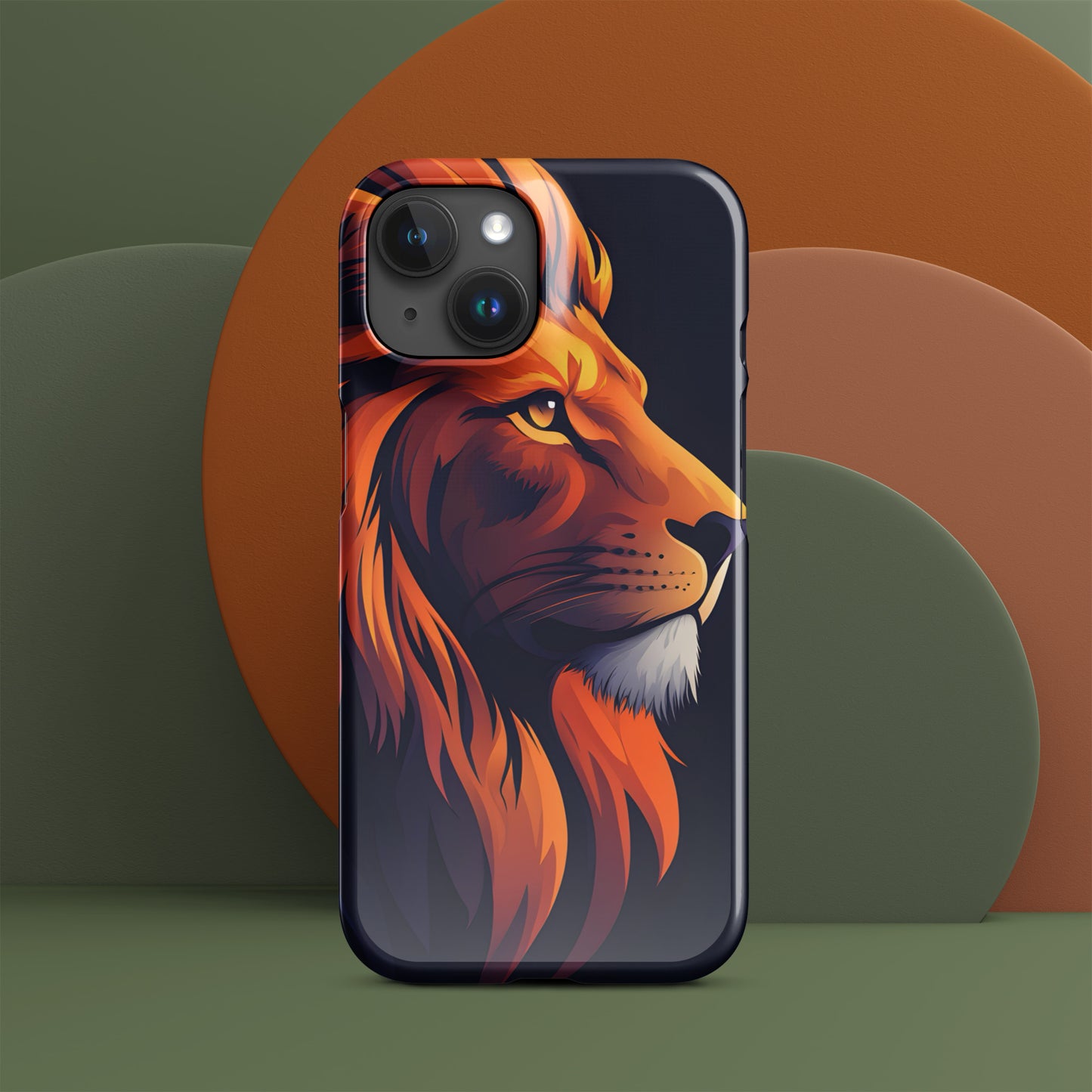 Unleash Your Wild Side: Bold Lion iPhone Case