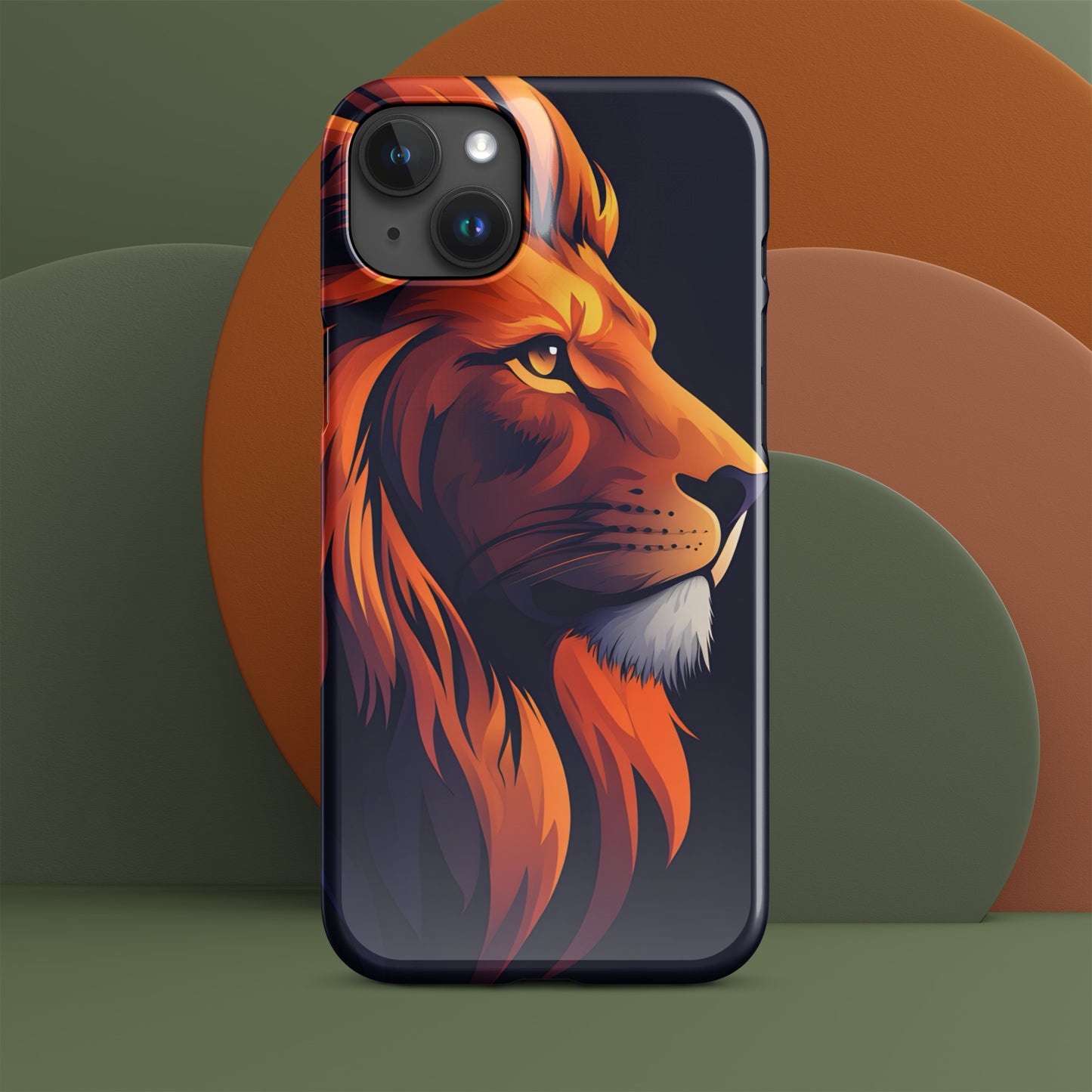 Unleash Your Wild Side: Bold Lion iPhone Case