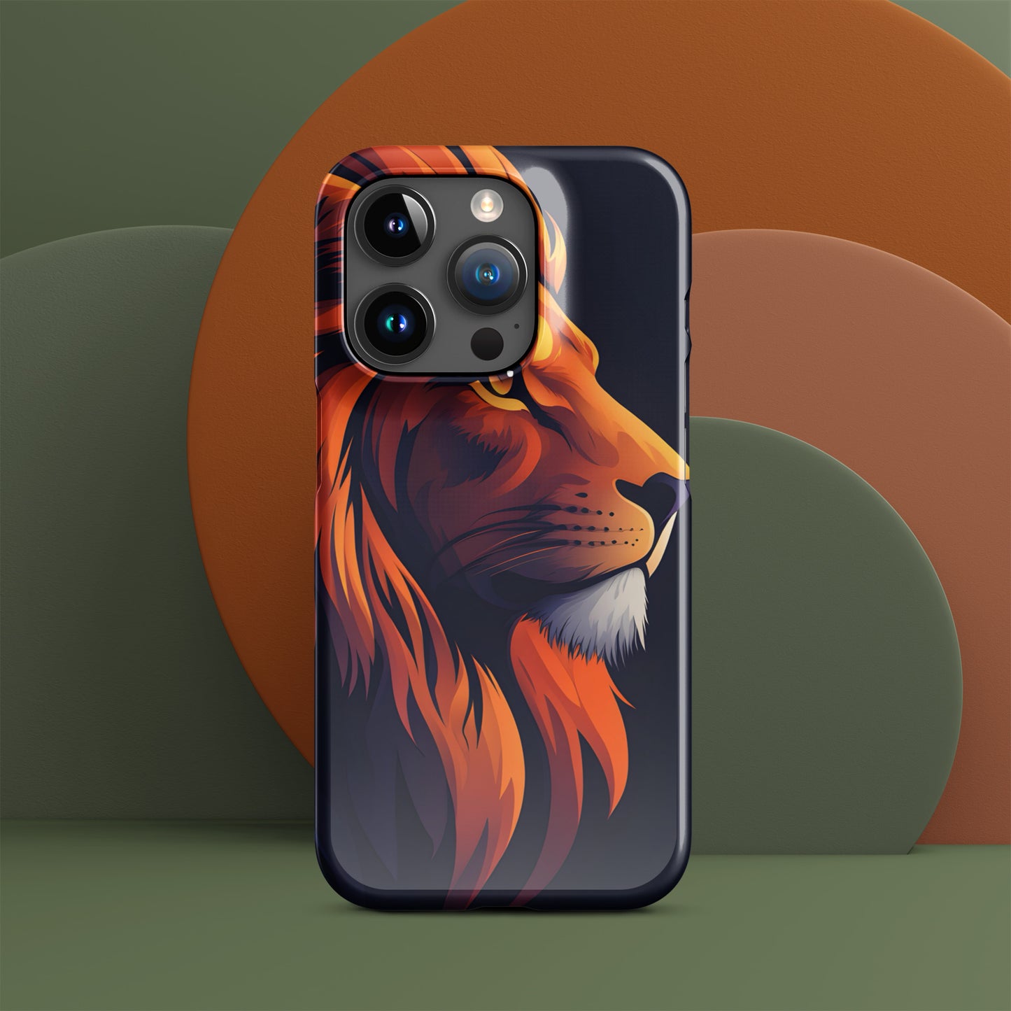 Unleash Your Wild Side: Bold Lion iPhone Case