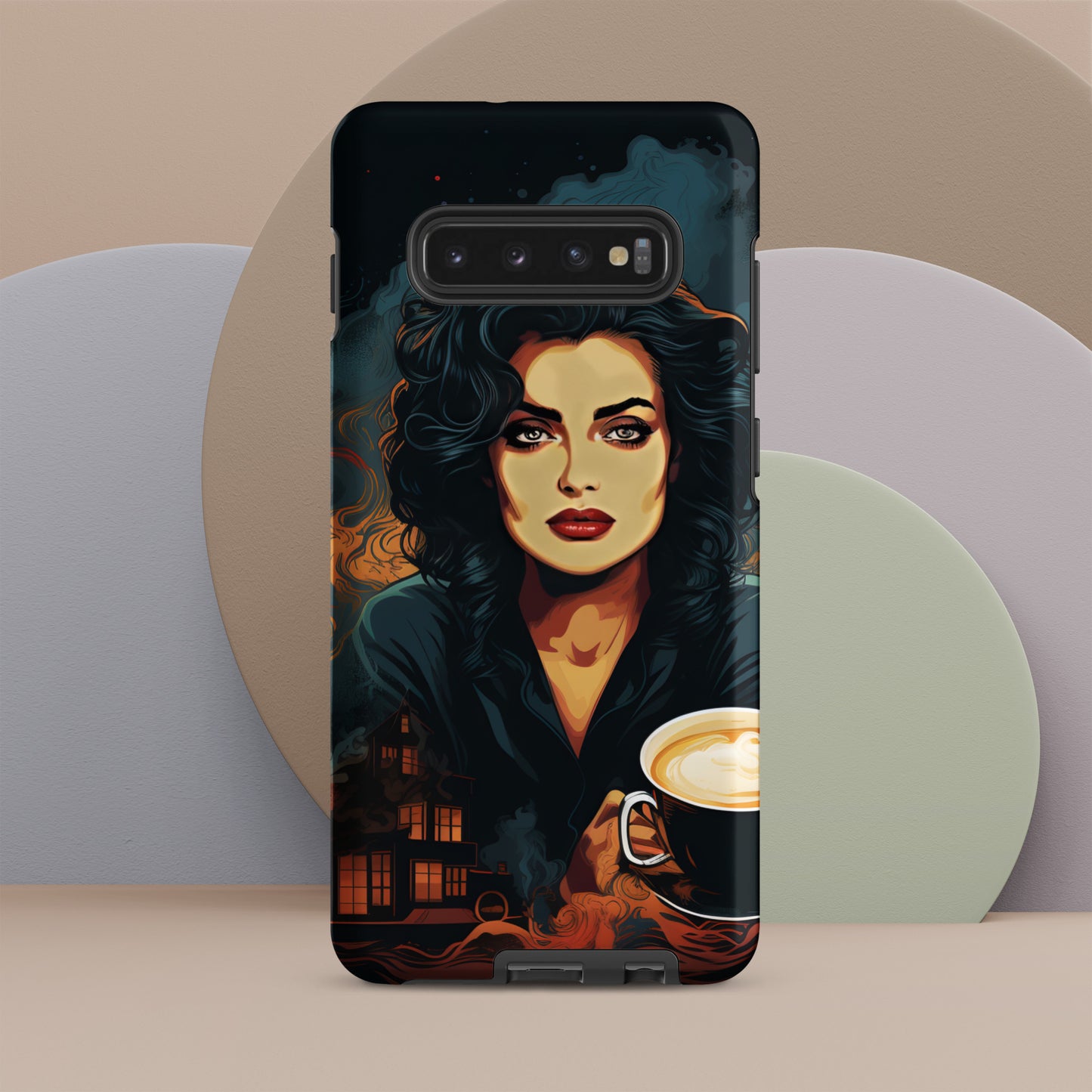 Samsung Phone Case (Coffee) Free Shipping!!