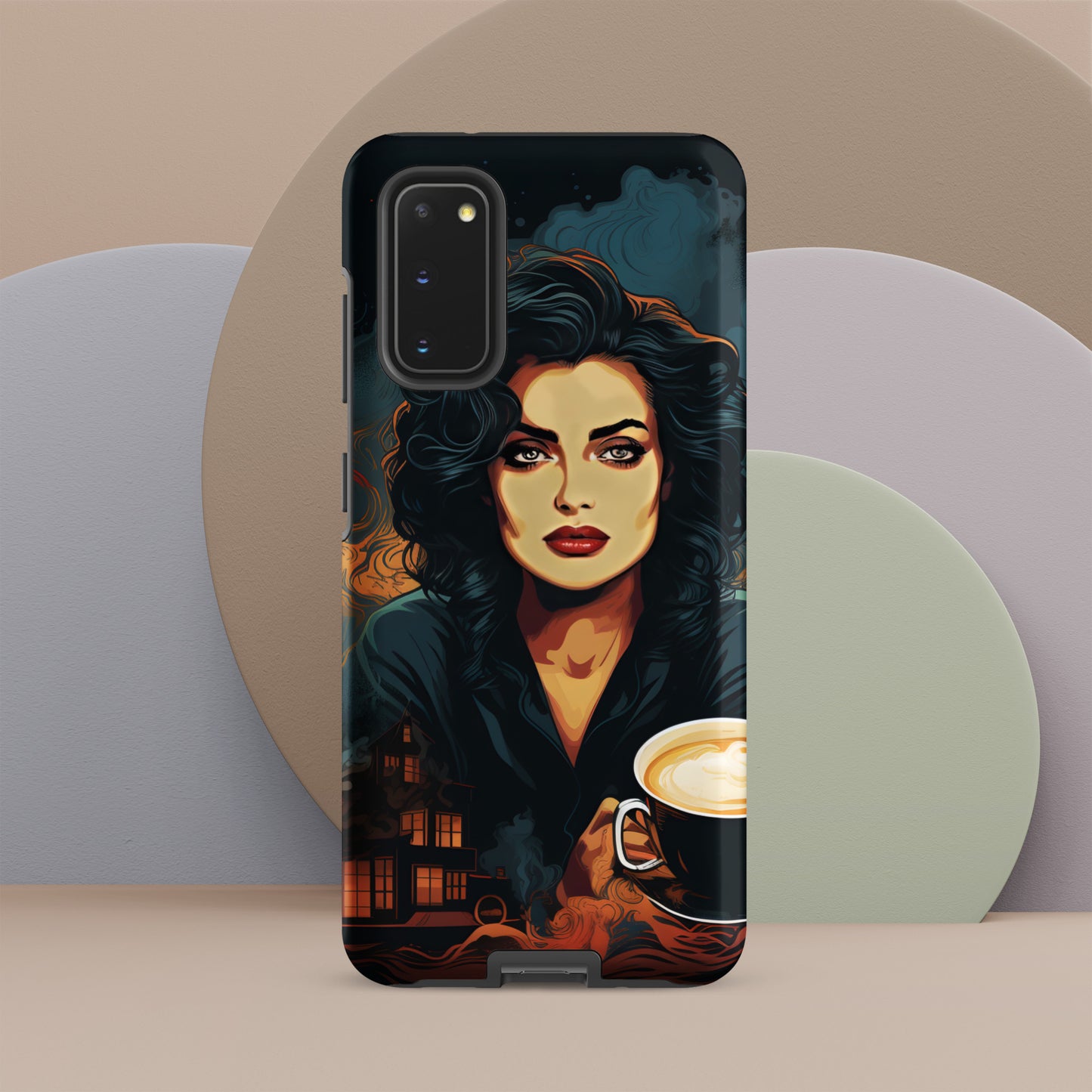 Samsung Phone Case (Coffee) Free Shipping!!