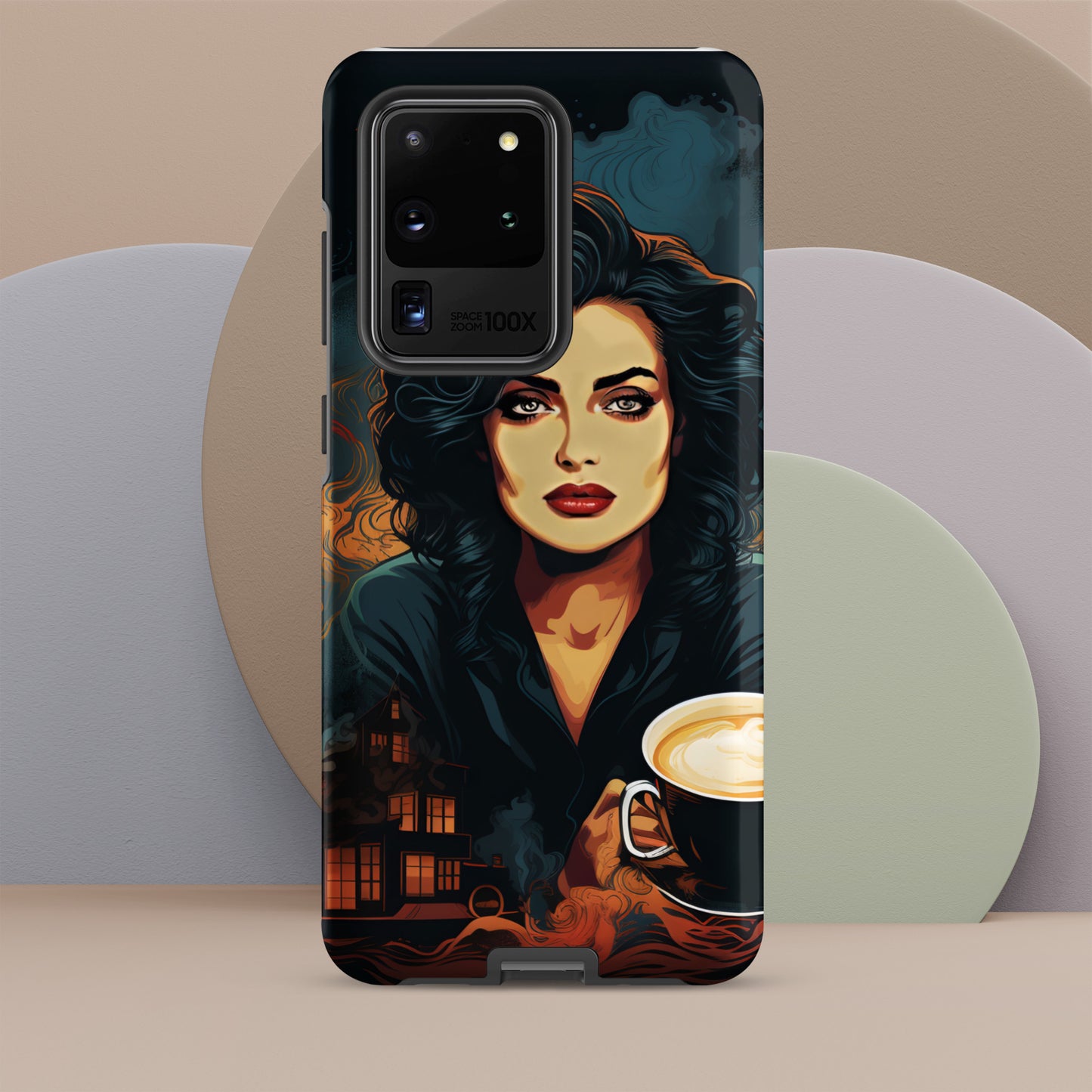 Samsung Phone Case (Coffee) Free Shipping!!