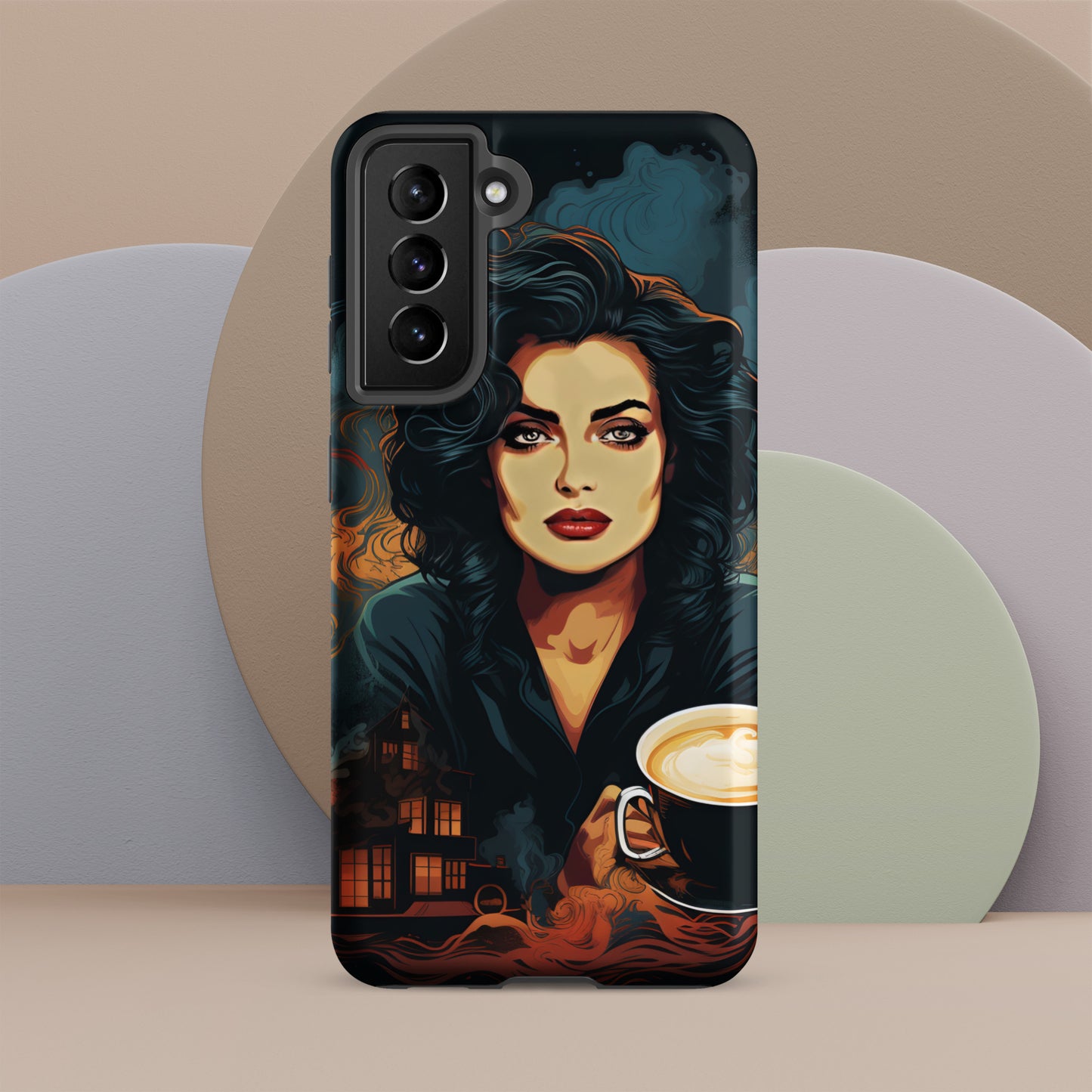 Samsung Phone Case (Coffee) Free Shipping!!