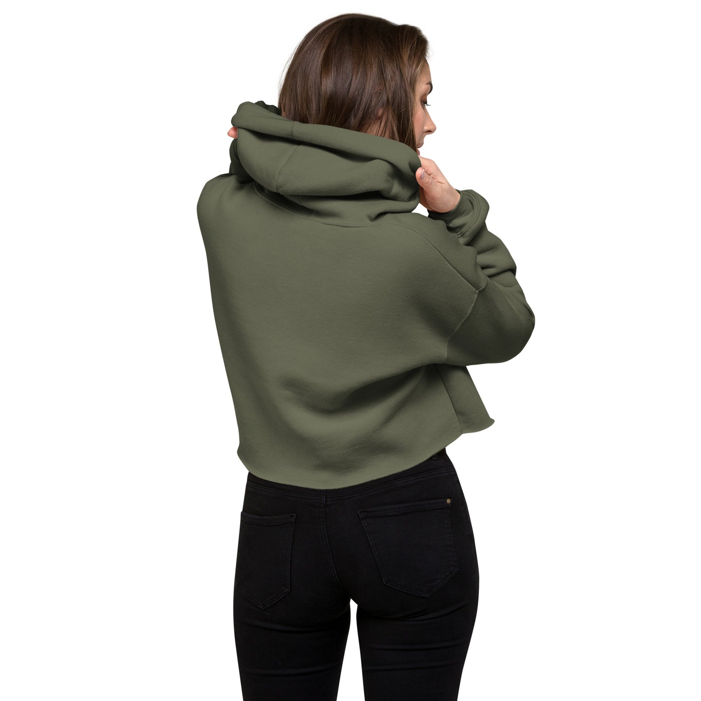 Sleek & Snug: The Essential Crop Hoodie for Stylish Comfort.