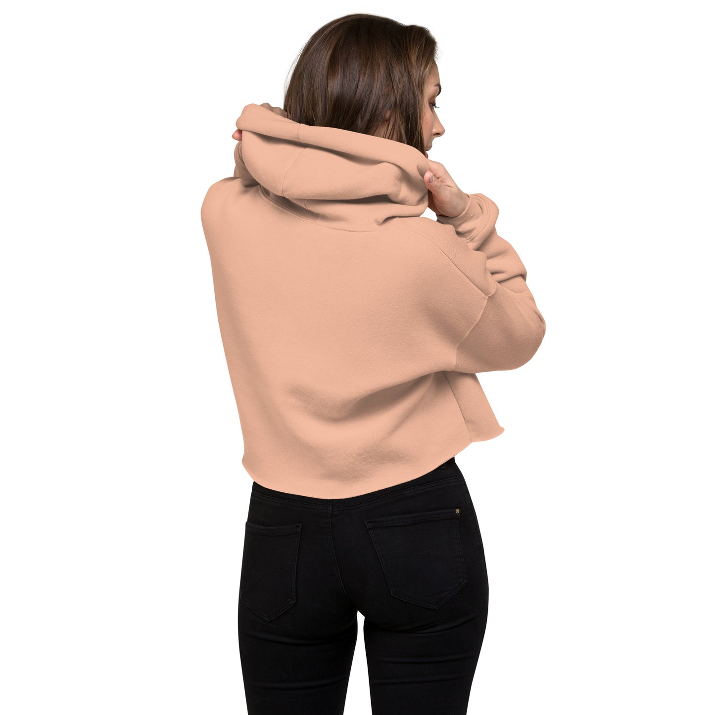 Sleek & Snug: The Essential Crop Hoodie for Stylish Comfort.