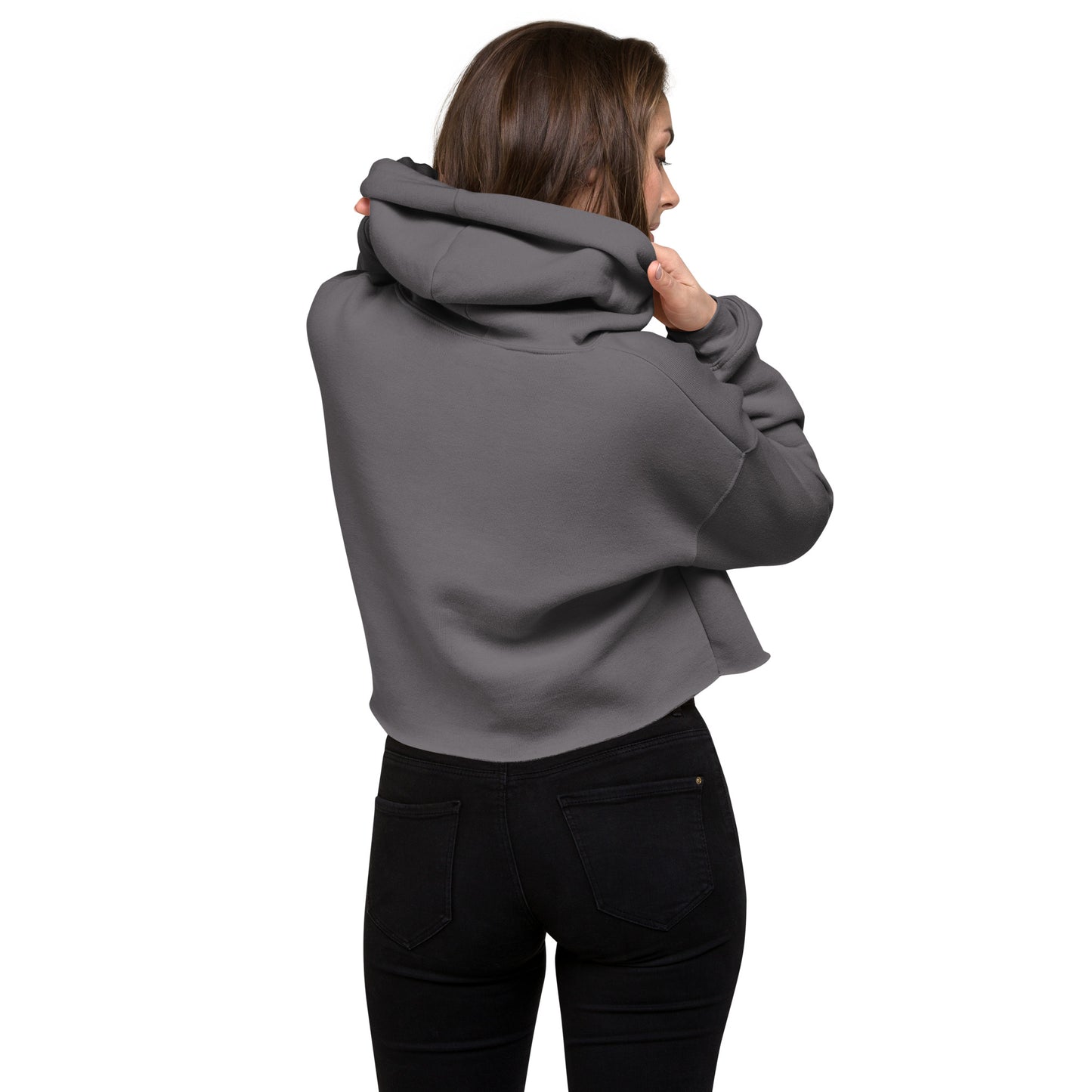 Sleek & Snug: The Essential Crop Hoodie for Stylish Comfort.