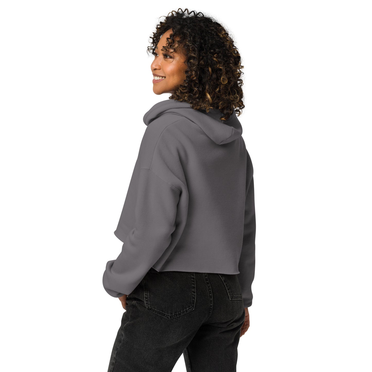 Sleek & Snug: The Essential Crop Hoodie for Stylish Comfort.