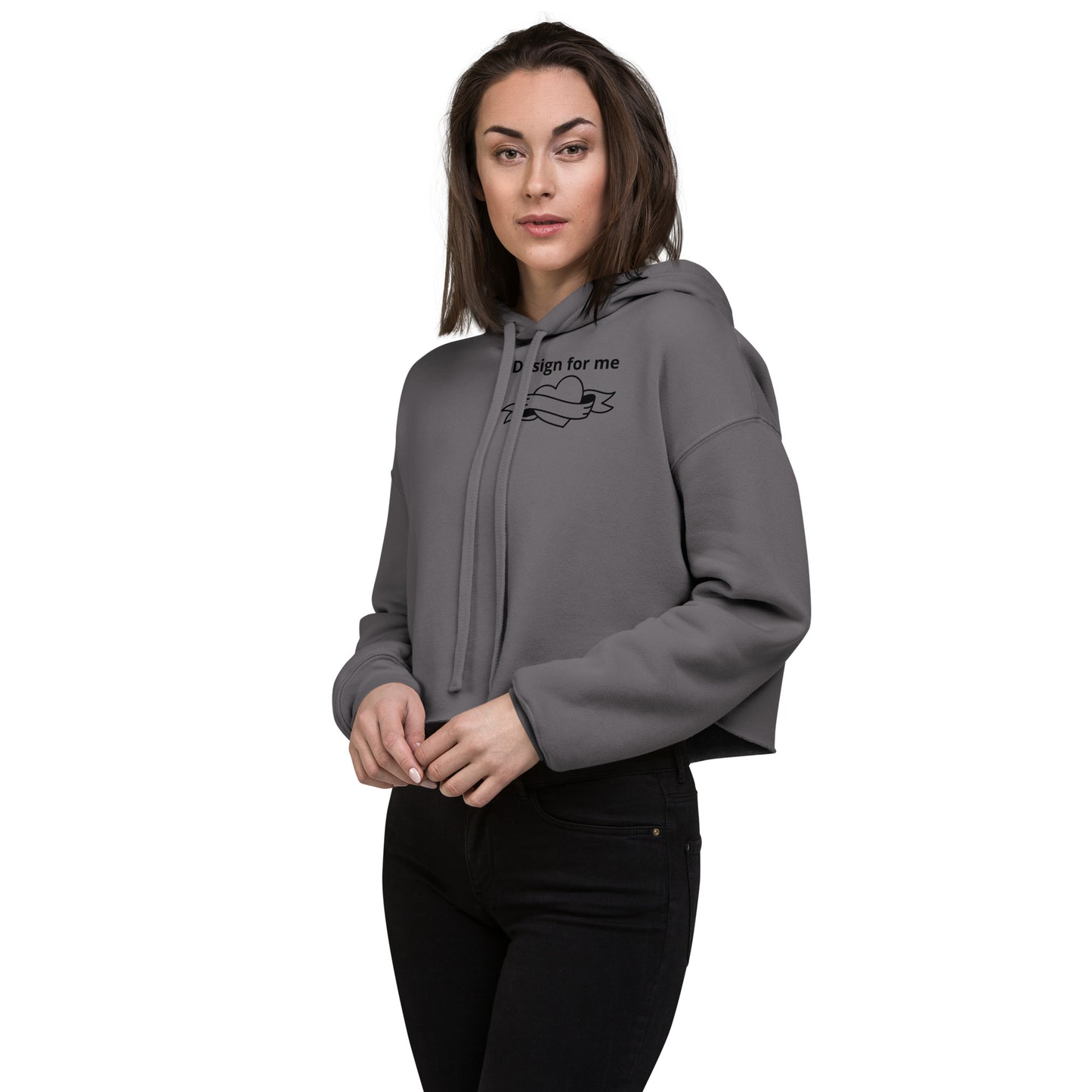 Sleek & Snug: The Essential Crop Hoodie for Stylish Comfort.