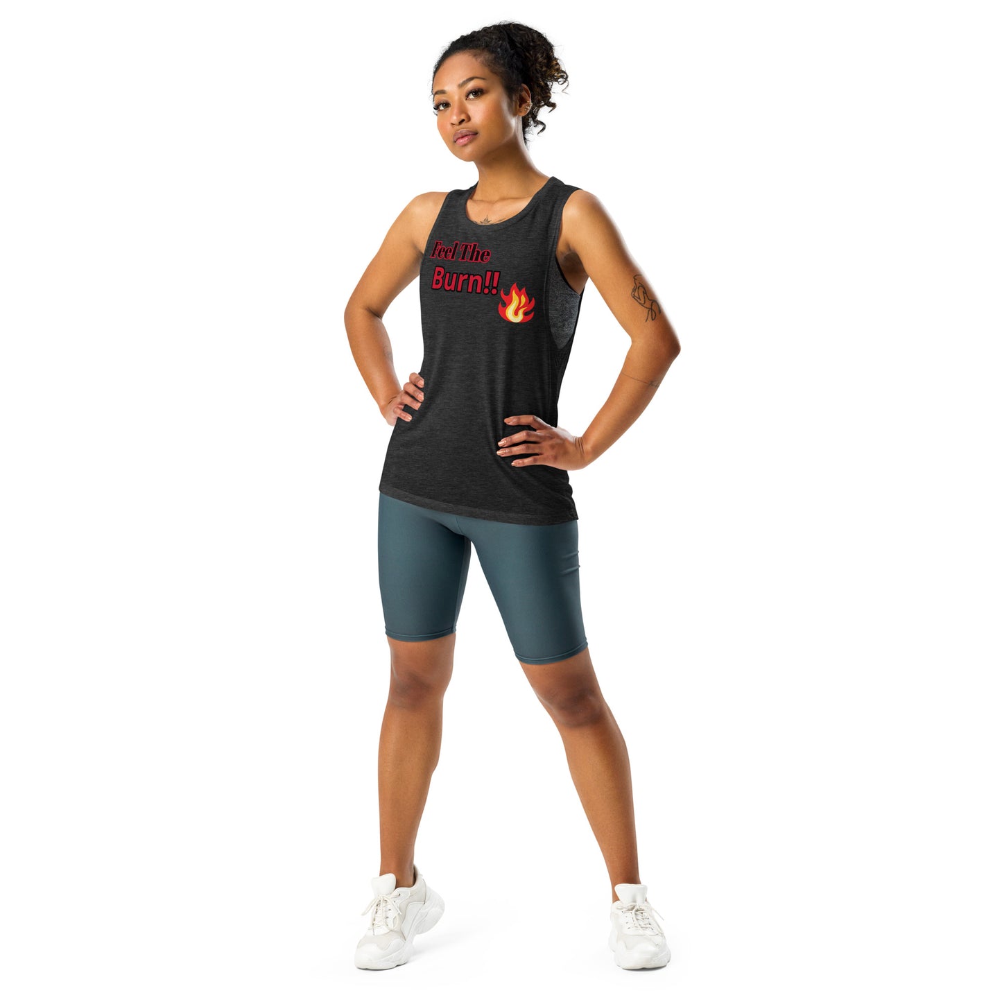 Ladies' Sport Muscle Tank with thin material for workout