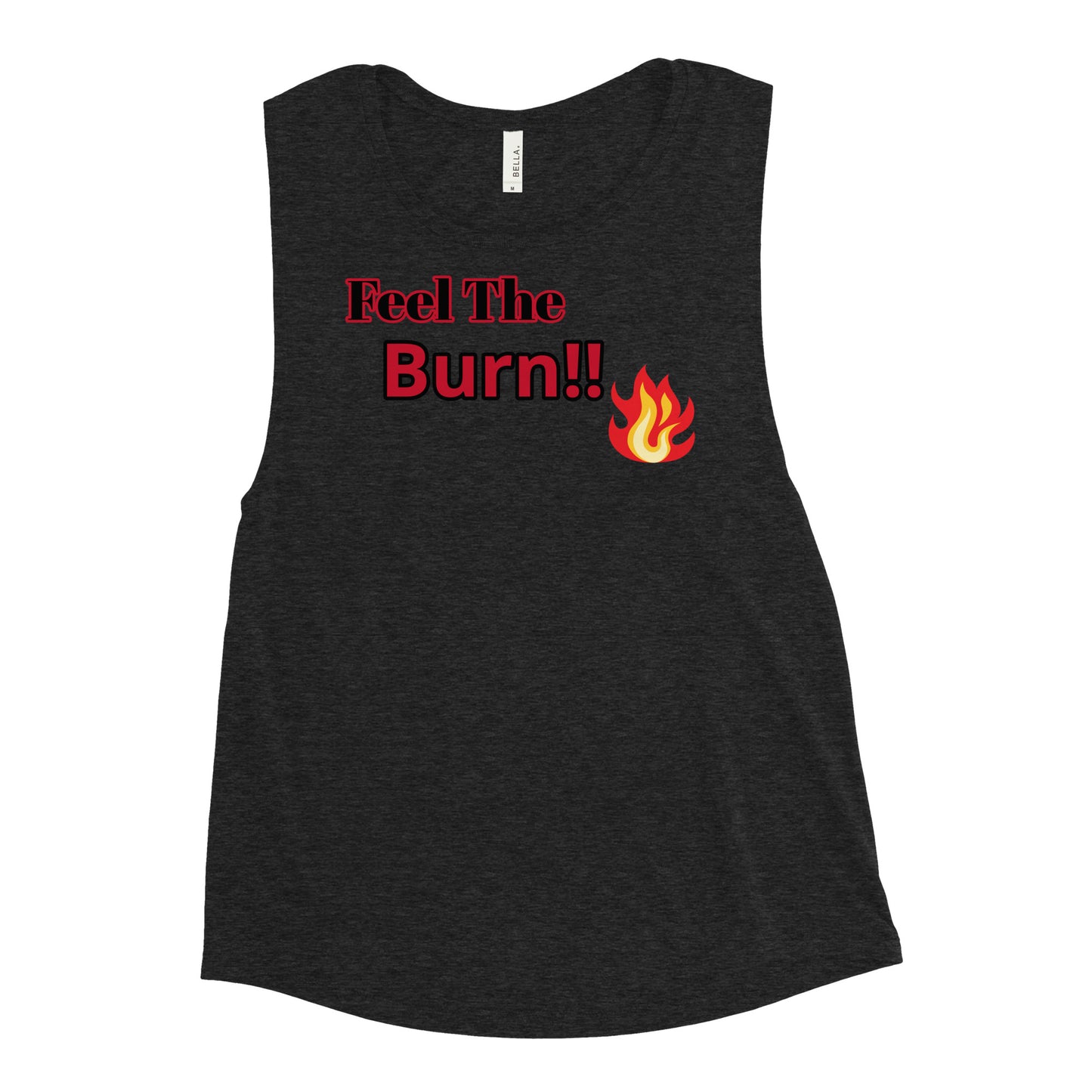 Ladies' Sport Muscle Tank with thin material for workout