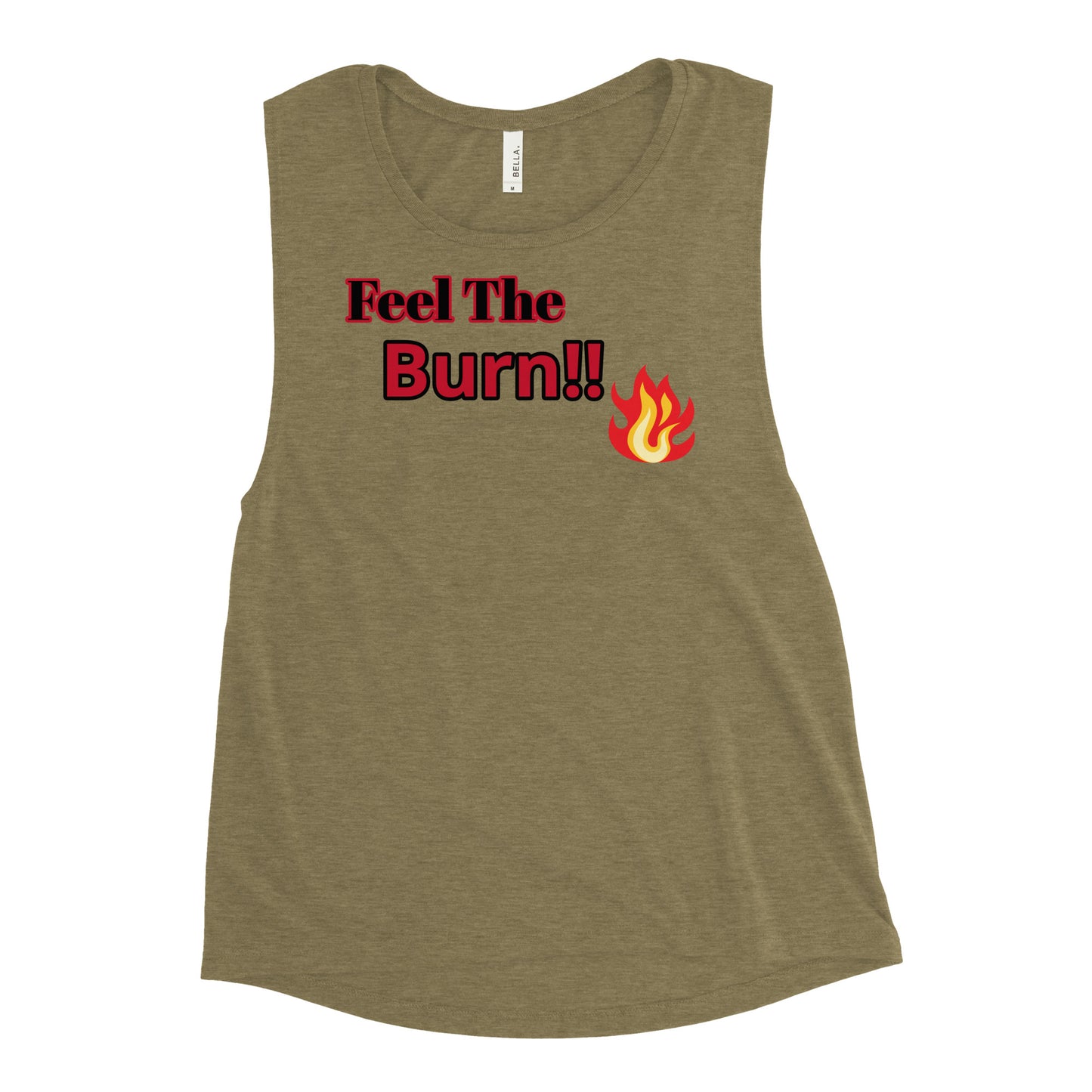 Ladies' Sport Muscle Tank with thin material for workout